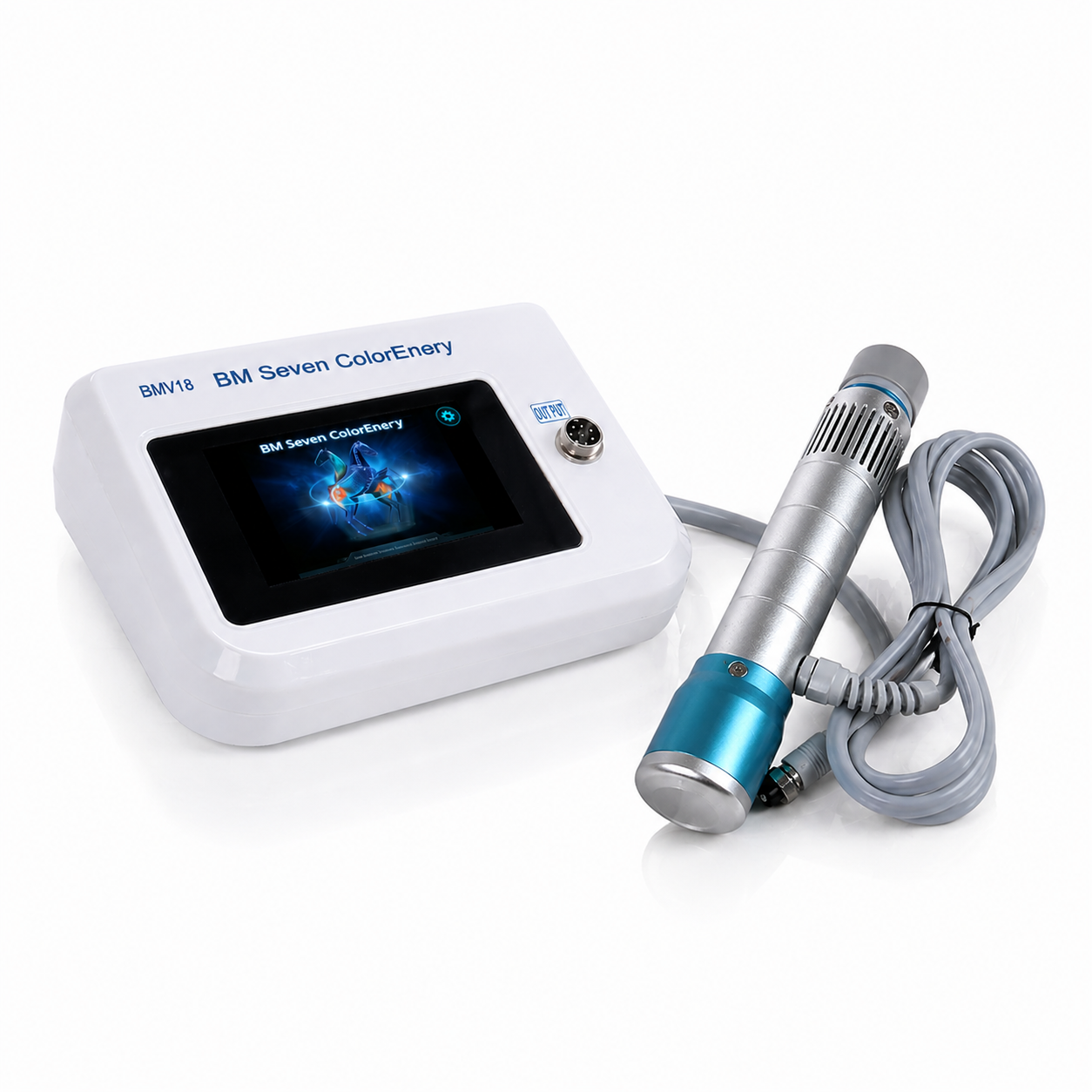 BMV18 veterinary shockwave device homepage hero image