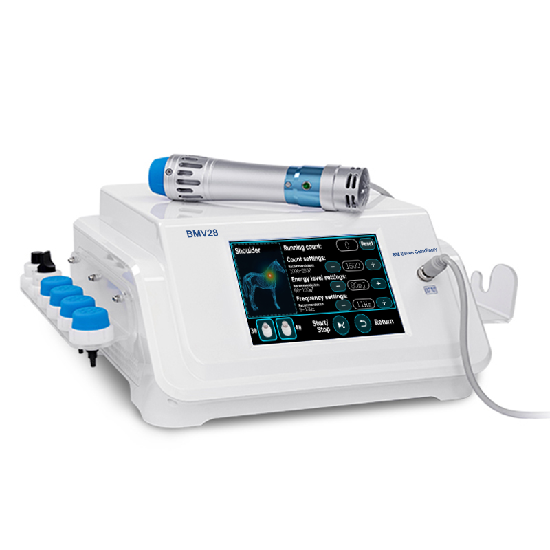 BMV28 veterinary shockwave device 8-inch touchscreen interface