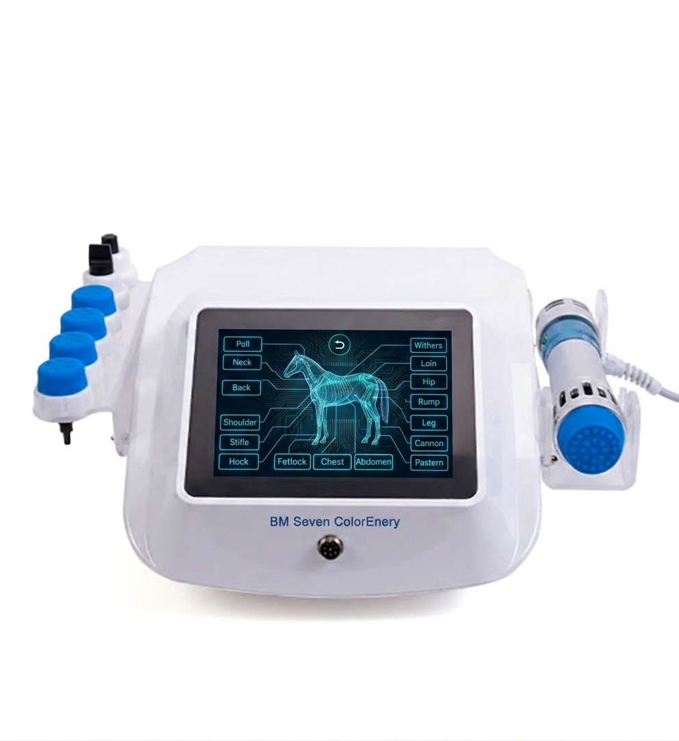 BMV29 veterinary shockwave device 8-inch touchscreen interface